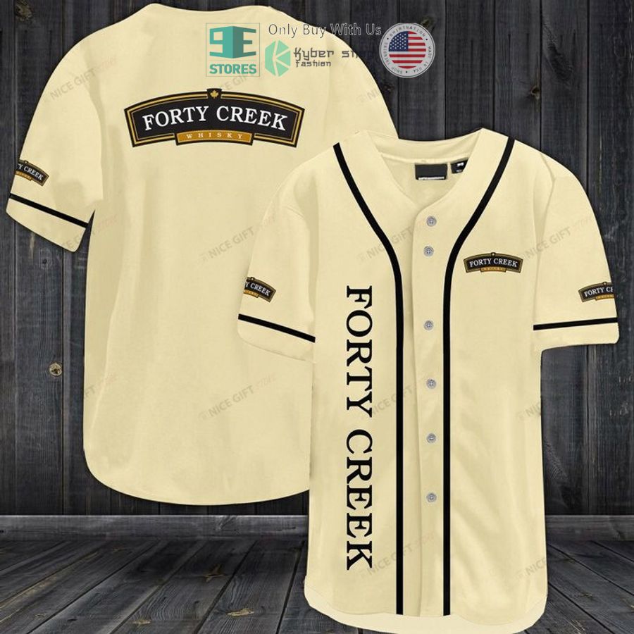 BEST Forty Creek logo Baseball Jersey