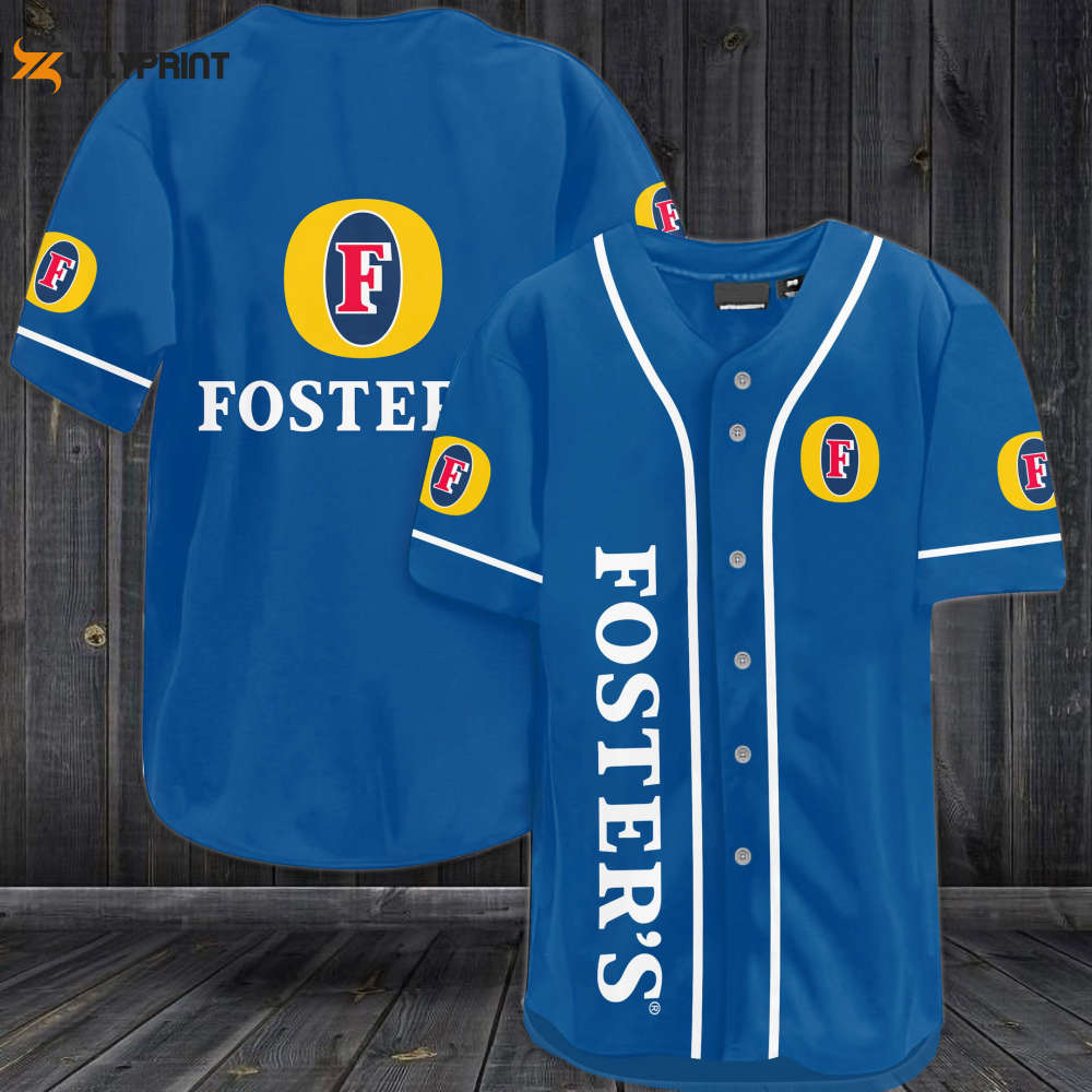 Foster's Beer Baseball Jersey - lylyprint.com T-Shirts, Hoodie, Sweatshirt | WearSparks.com