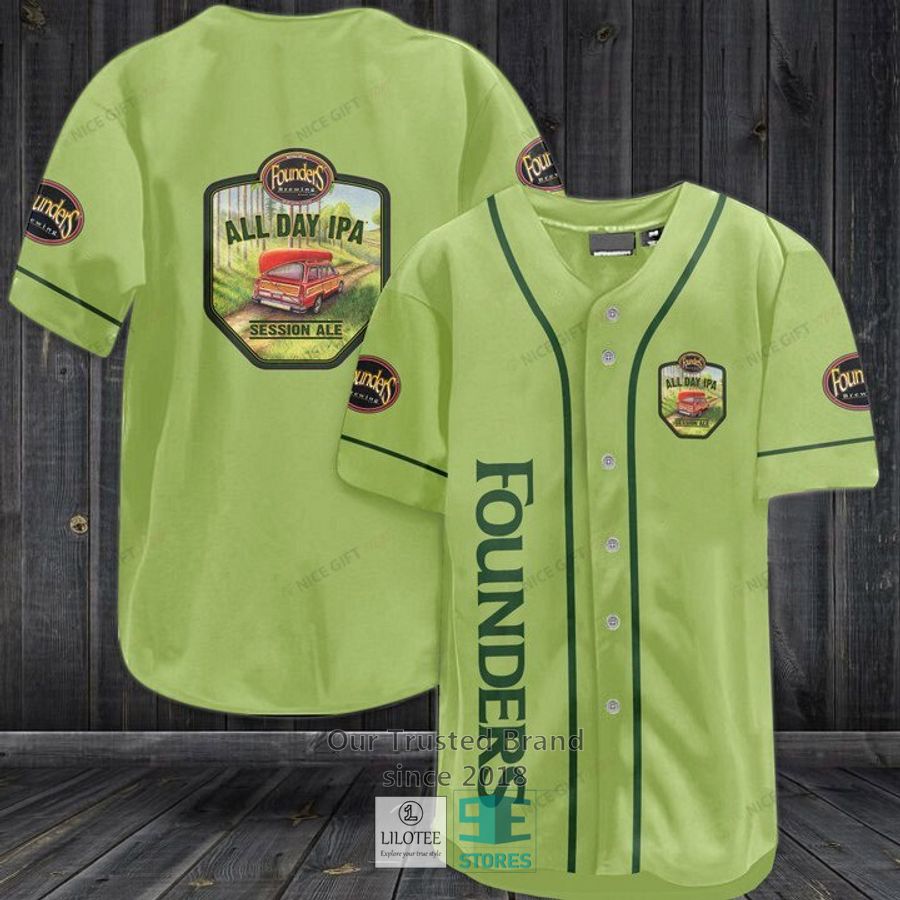 Founders Brewing Baseball Jersey