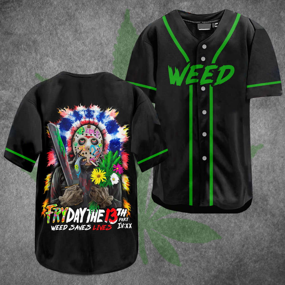 Friday 13 Jason Smoking Baseball Jersey – Exclusive & Stylish Authentic Gear