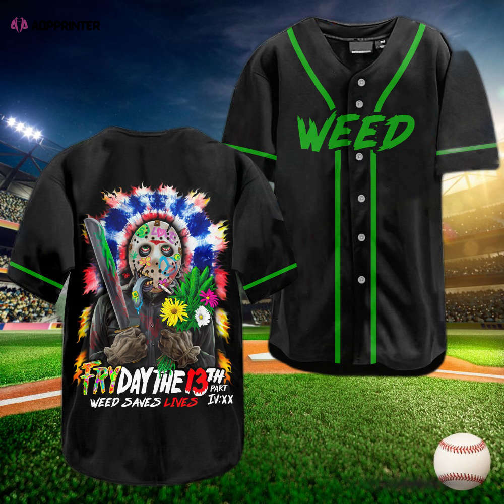 Friday 13 Jason Smoking Baseball Jersey – Exclusive & Stylish Authentic Gear