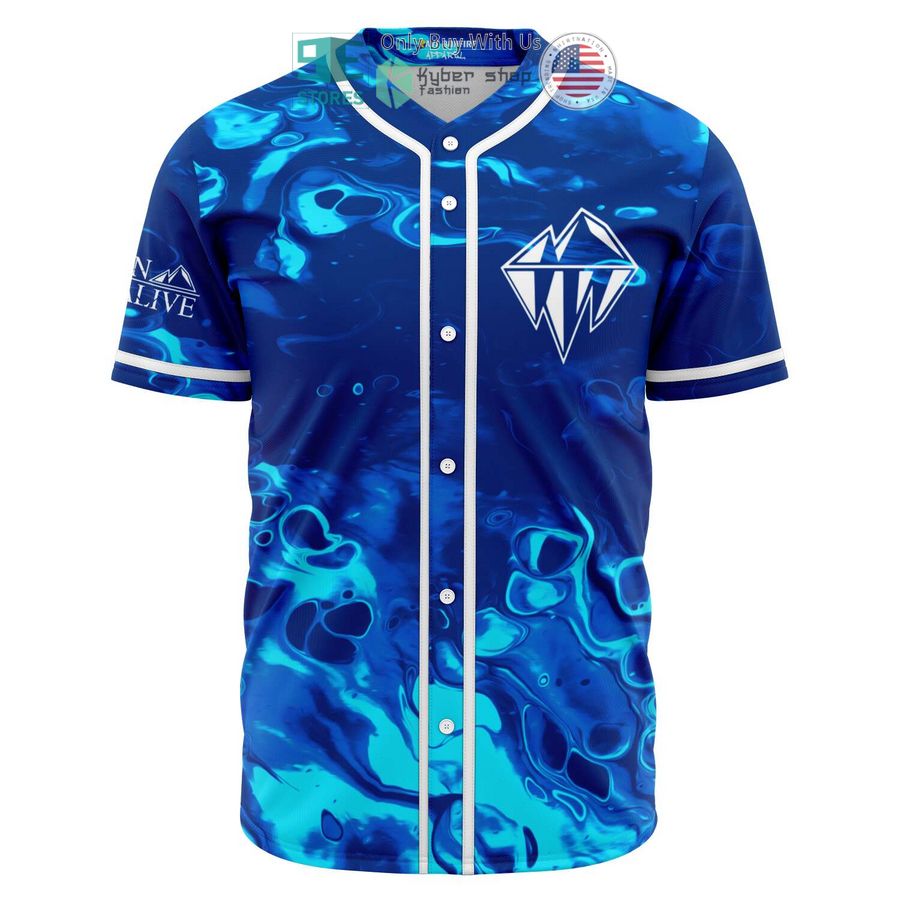 BEST Frozen Alive logo Are You Alive Baseball Jersey