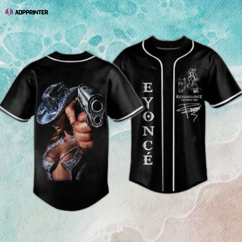 Funny Beyonce Renaissance Baseball Jersey: Unique & Stylish Jersey Shirt