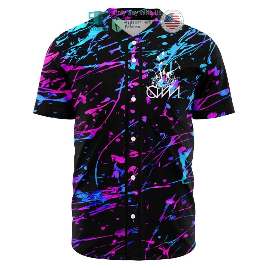 BEST Ganja White Night logo black Baseball Jersey