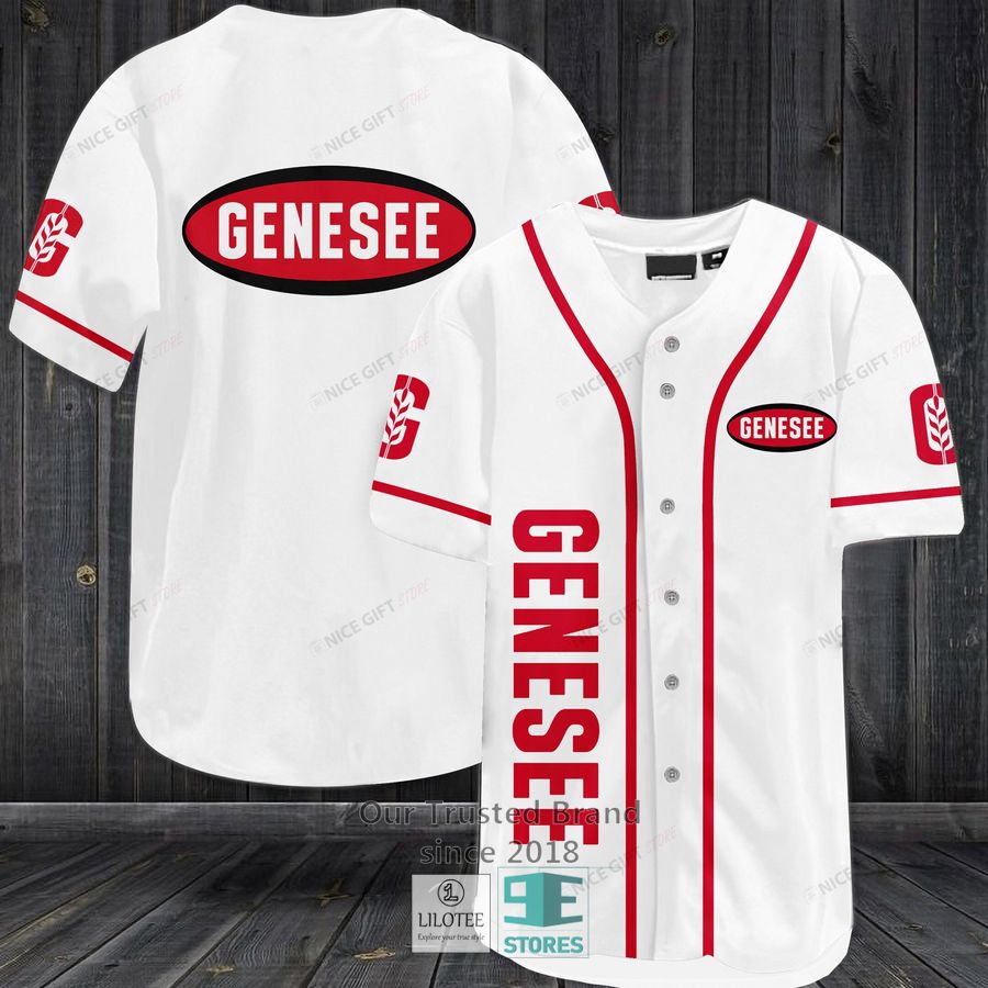 Genesee Beer Baseball Jersey