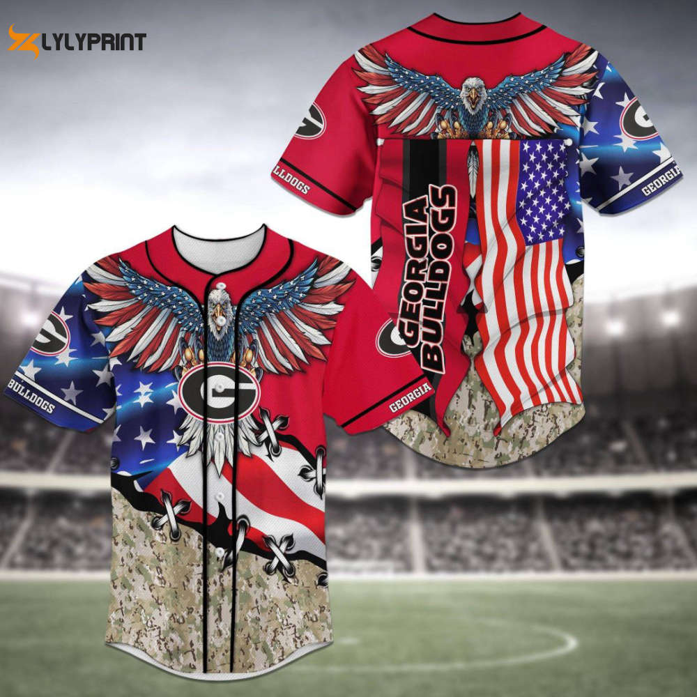 Georgia Bulldogs Baseball Jersey Gift For Men Women - lylyprint.com T-Shirts, Hoodie, Sweatshirt | WearSparks.com (Image 1)
