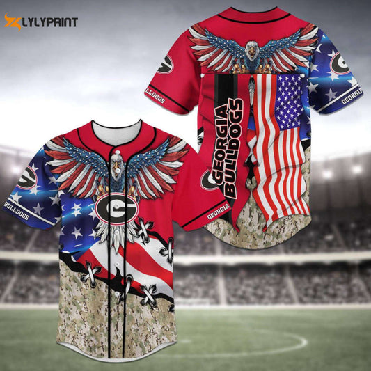 Georgia Bulldogs Baseball Jersey Gift For Men Women - lylyprint.com T-Shirts, Hoodie, Sweatshirt | WearSparks.com (Image 1)