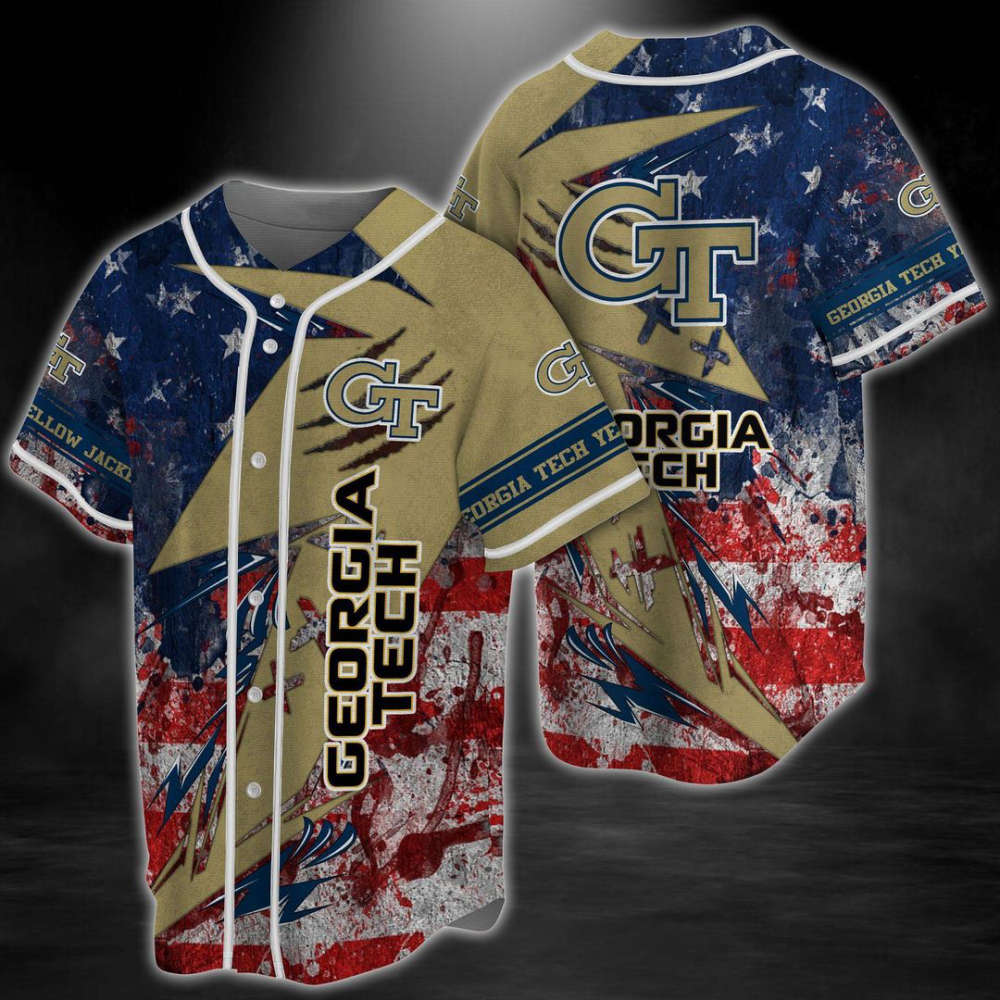 Georgia Tech Yellow Jackets Baseball Jersey Fan Gifts - lylyprint.com T-Shirts, Hoodie, Sweatshirt | WearSparks.com (Image 2)