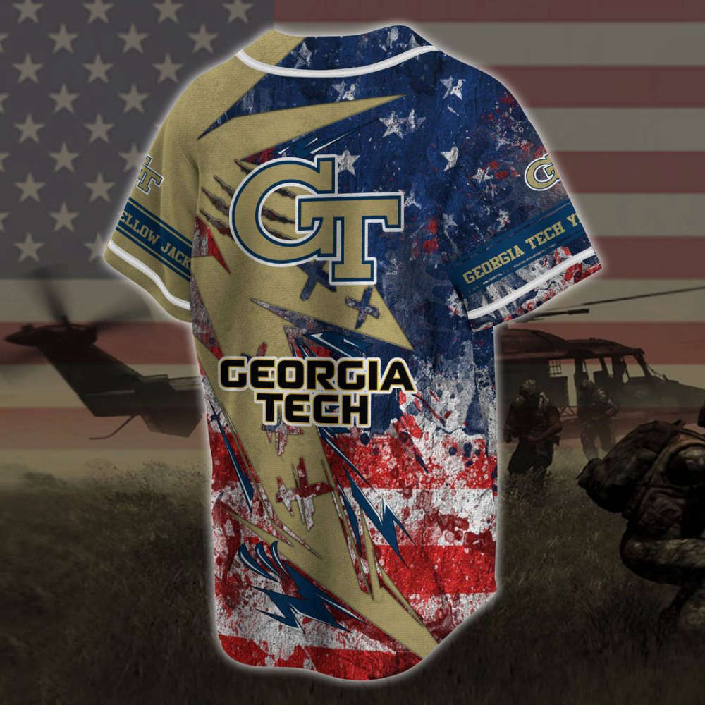 Georgia Tech Yellow Jackets Baseball Jersey Fan Gifts - lylyprint.com T-Shirts, Hoodie, Sweatshirt | WearSparks.com (Image 3)