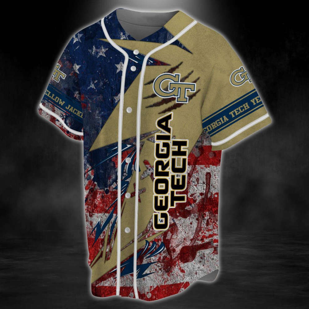 Georgia Tech Yellow Jackets Baseball Jersey Fan Gifts - lylyprint.com T-Shirts, Hoodie, Sweatshirt | WearSparks.com (Image 4)