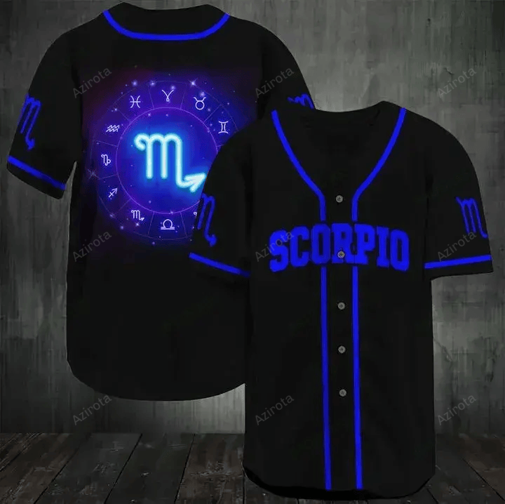 Scorpio The Wonderful Zodiac Baseball Jersey 059 T-Shirts, Hoodie, Sweatshirt | WearSparks.com