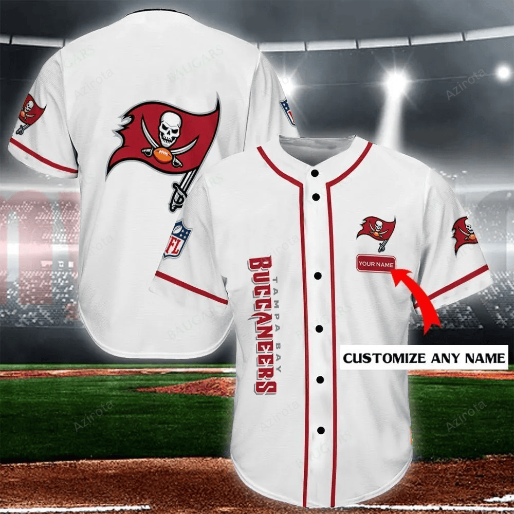 Tampa Bay Buccaneers Personalized Baseball Jersey Shirt 187 Hoodie, Sweatshirt | WearSparks.com