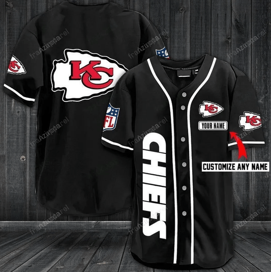 Kansas City Chiefs Personalized Baseball Jersey Shirt 40 Hoodie, Sweatshirt | WearSparks.com