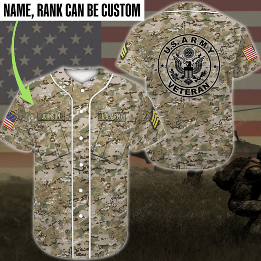 U.S Army Personalized Baseball Jersey 13 T-Shirts, Hoodie, Sweatshirt | WearSparks.com