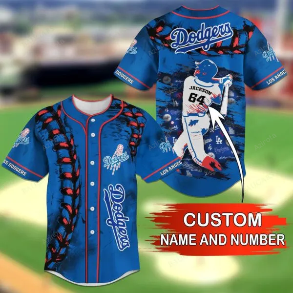 Los Angeles Dodgers Personalized Baseball Jersey Bg16 T-Shirts, Hoodie, Sweatshirt | WearSparks.com
