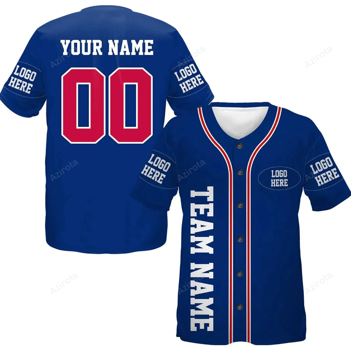 Personalized Buffalo Football Team Idea Gift For Fans Baseball Jersey - Zimustore T-Shirts, Hoodie, Sweatshirt