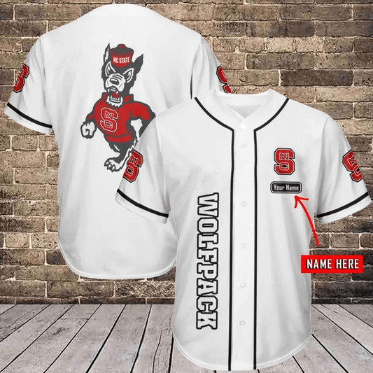 Nc State Wolfpack Personalized Baseball Jersey Shirt 344 Hoodie, Sweatshirt | WearSparks.com