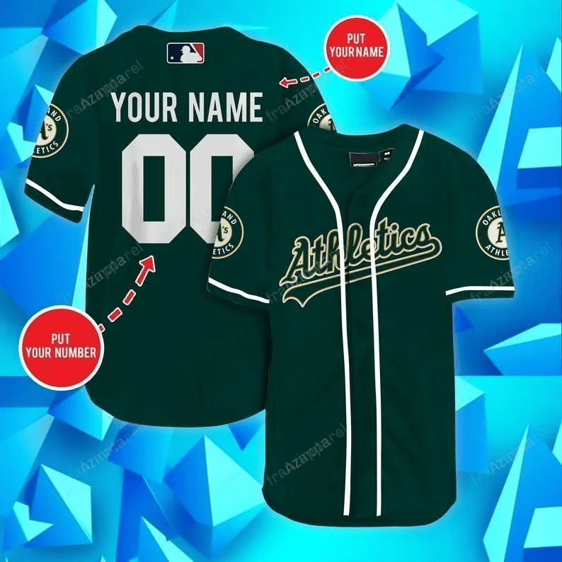 Oakland Athletics Personalized Baseball Jersey Shirt 55 Hoodie, Sweatshirt | WearSparks.com