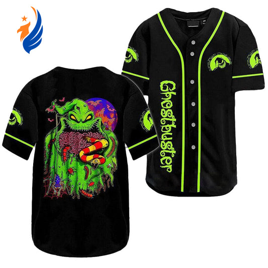Spooktacular Ghostbuster Oogie Boogie Baseball Jersey: A Must-Have for Halloween Fanatics! - Bafud T-Shirts, Hoodie,...