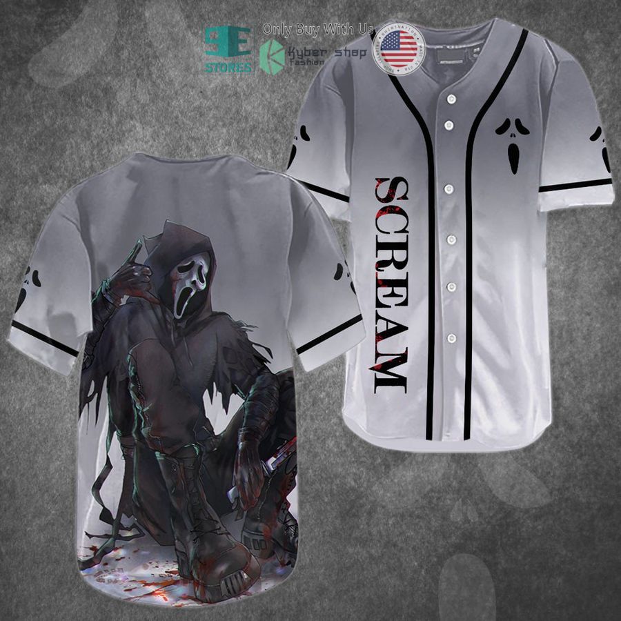 BEST Ghostface Scream Baseball Jersey