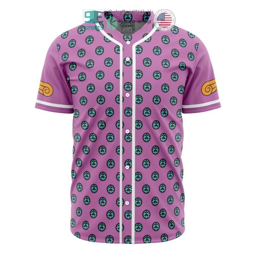 BEST Giorno Giovanna Anime Jojo's Bizarre Adventure Baseball Jersey
