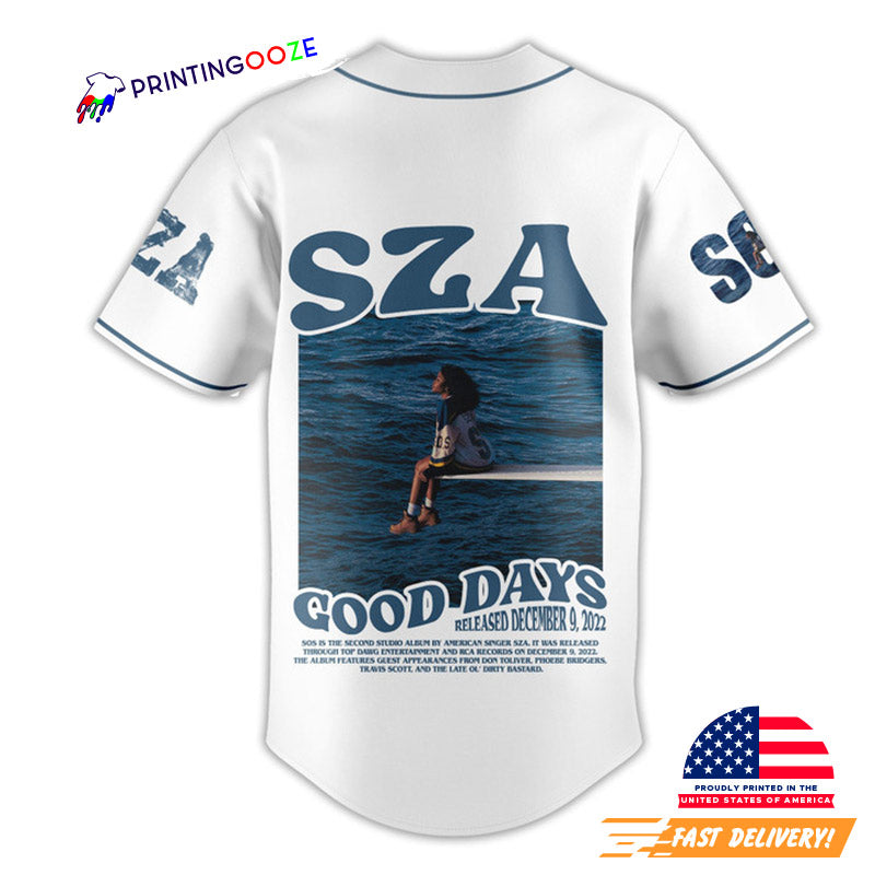 Good Days SZA Baseball Jersey