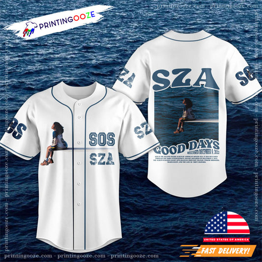 Good Days SZA Baseball Jersey
