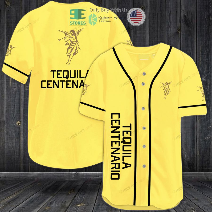BEST Gran Centenario yellow Baseball Jersey