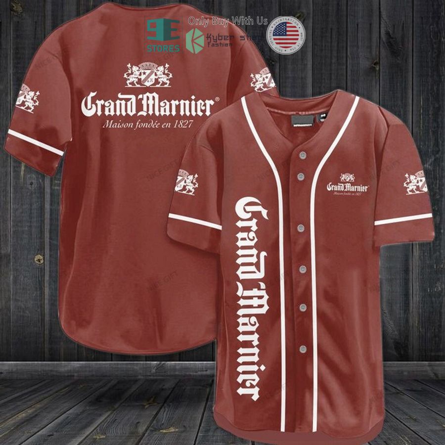 BEST Grand Marnier logo red Baseball Jersey
