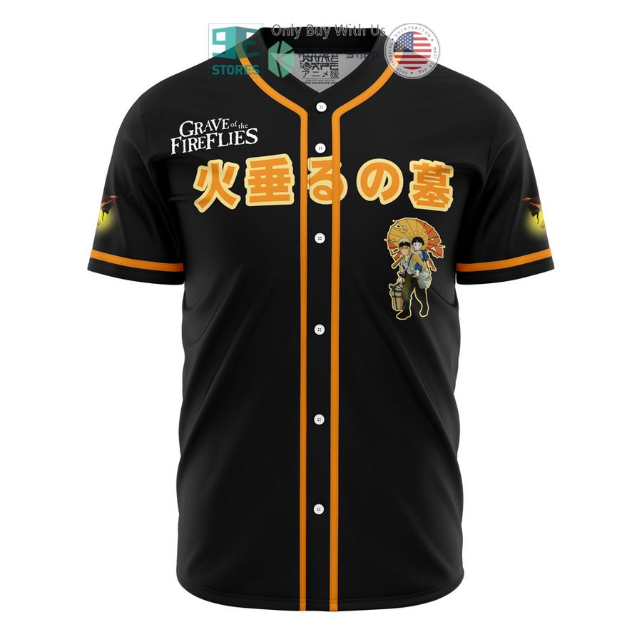 BEST Grave of the Fireflies Studio Ghibli Baseball Jersey