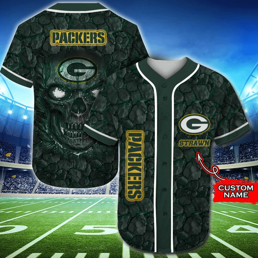 Green Bay Packers Personalized Baseball Jersey Fan Gifts - lylyprint.com T-Shirts, Hoodie, Sweatshirt (Image 2)