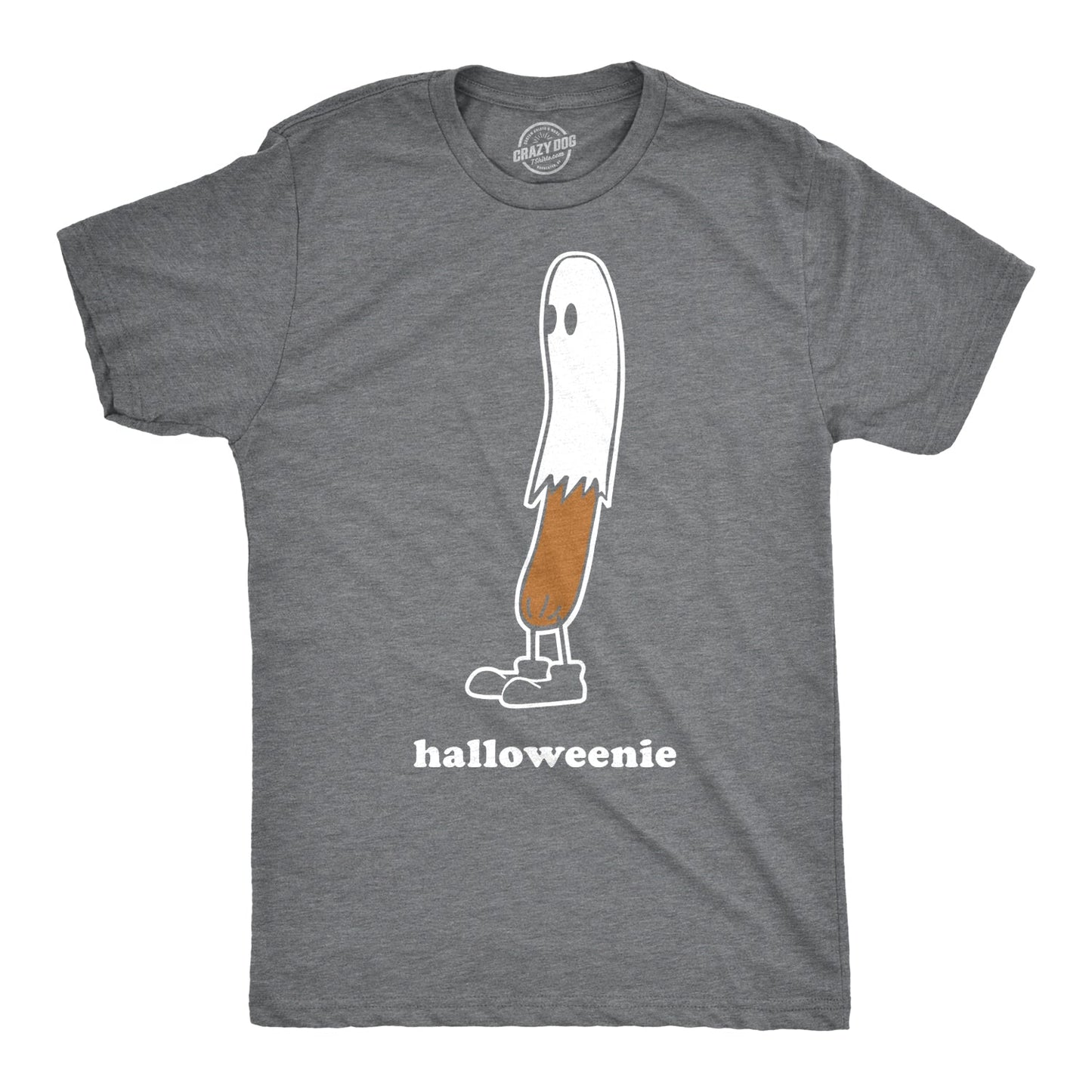 Halloweenie Men's T Shirt Hoodie, Sweatshirt | WearSparks.com (Image 1)