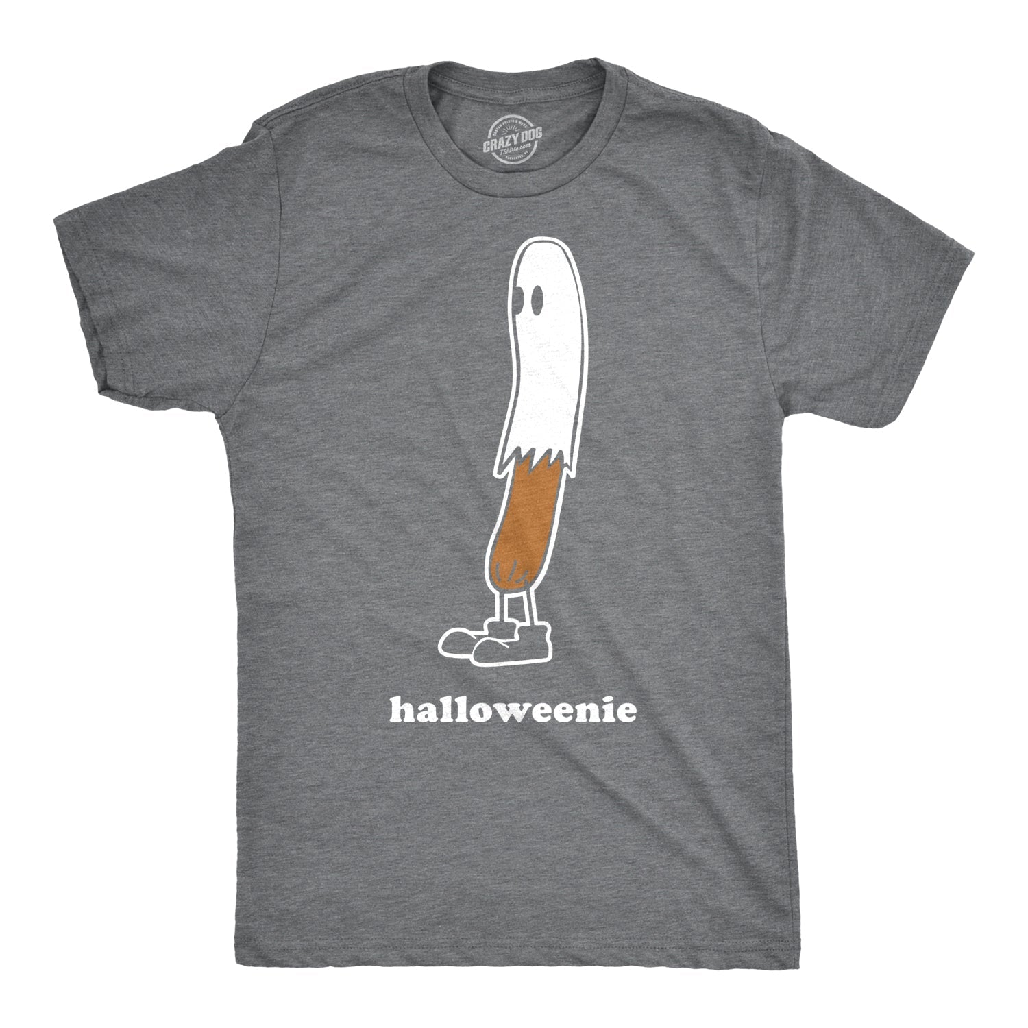 Halloweenie Men's T Shirt Hoodie, Sweatshirt | WearSparks.com (Image 1)