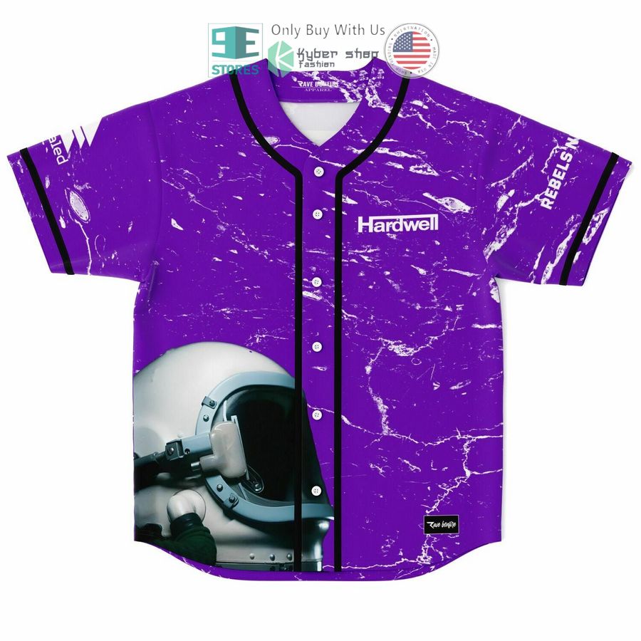 BEST Hardwell 22 Rebels Never Die Baseball Jersey