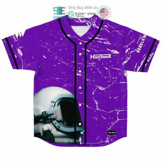 BEST Hardwell 22 Rebels Never Die Baseball Jersey