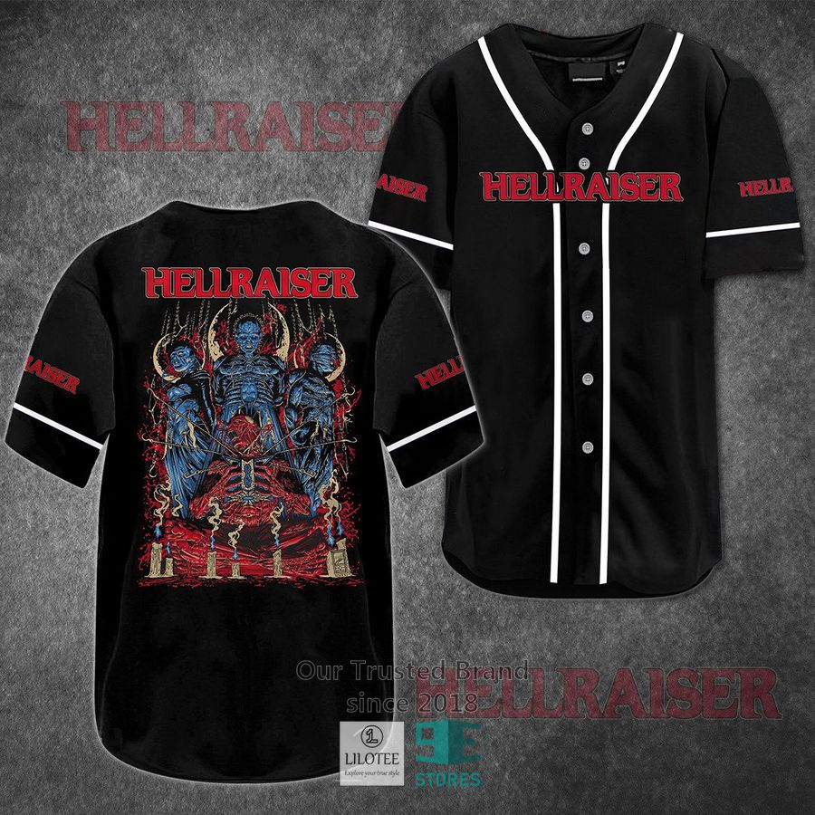 Hellraiser Horror Movie Baseball Jersey