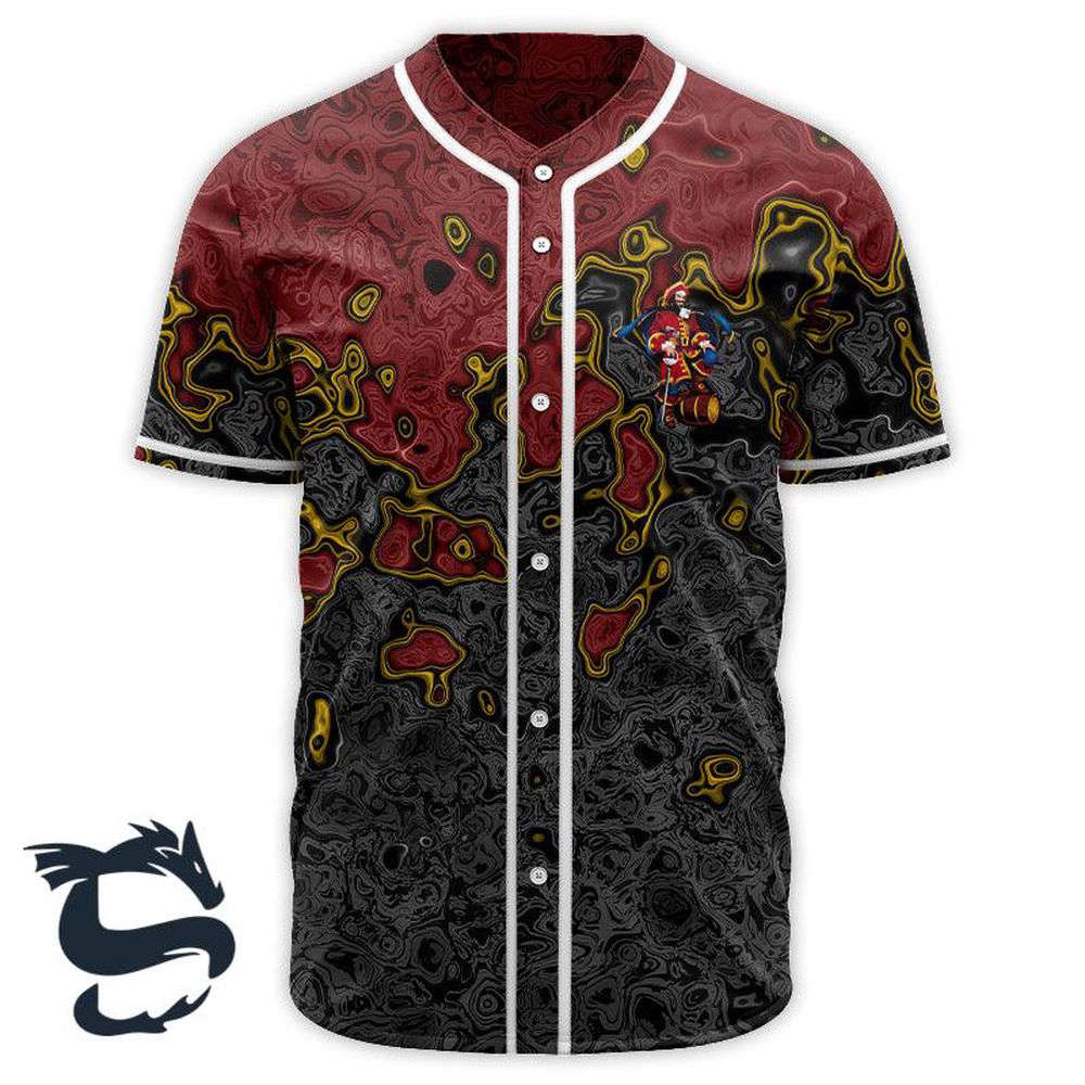 Holographic Colorful Captain Morgan Baseball Jersey - lylyprint.com T-Shirts, Hoodie, Sweatshirt | WearSparks.com (Image 2)