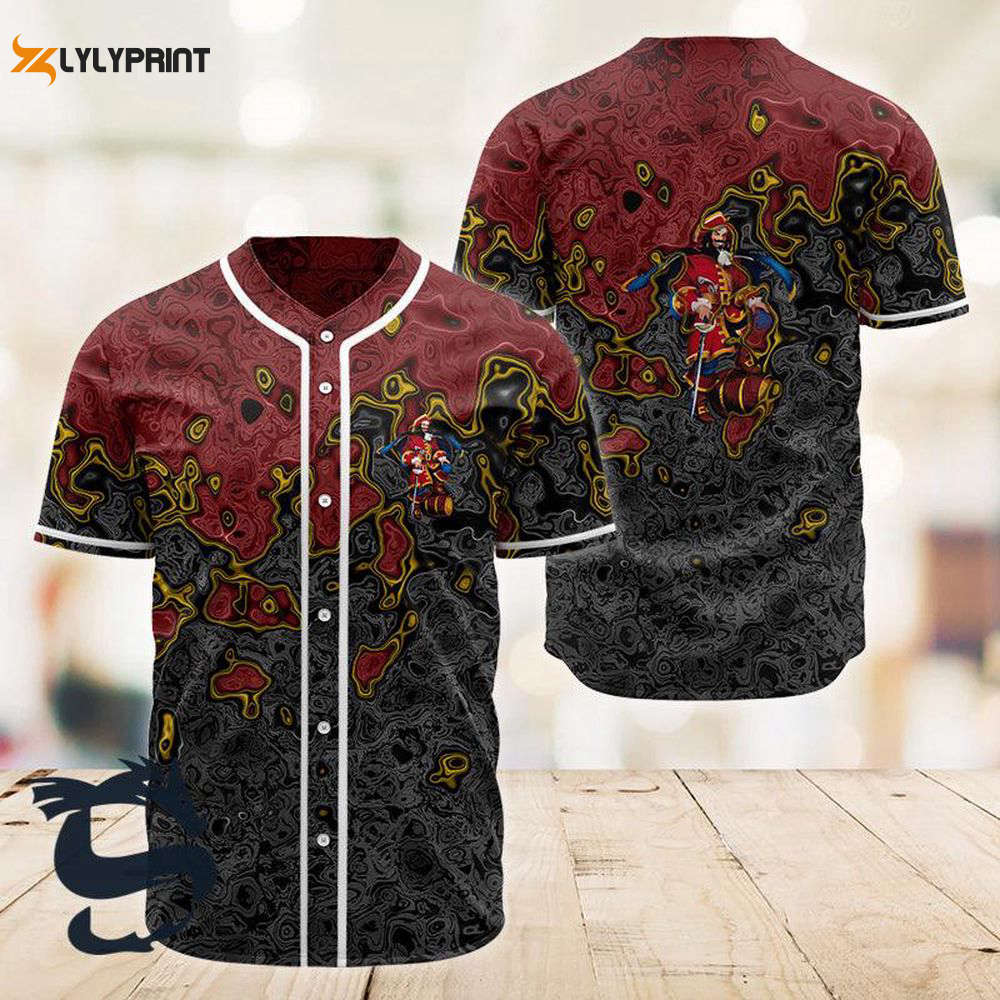 Holographic Colorful Captain Morgan Baseball Jersey - lylyprint.com T-Shirts, Hoodie, Sweatshirt | WearSparks.com (Image 1)
