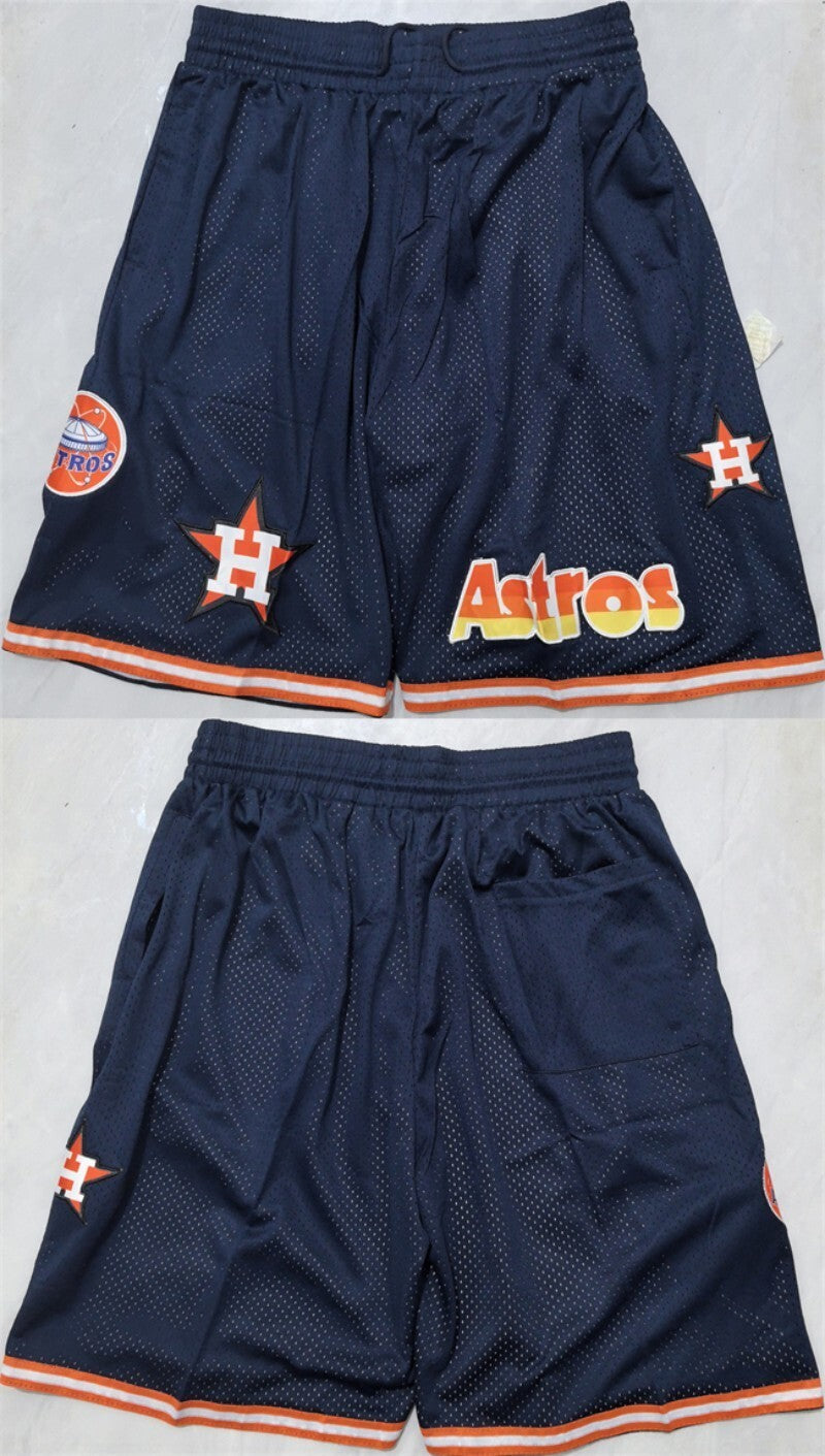 houston astros navy shorts(run small)