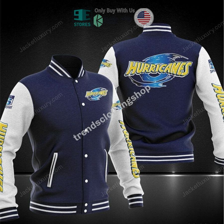BEST Hurricanes Super Rugby Baseball Jacket