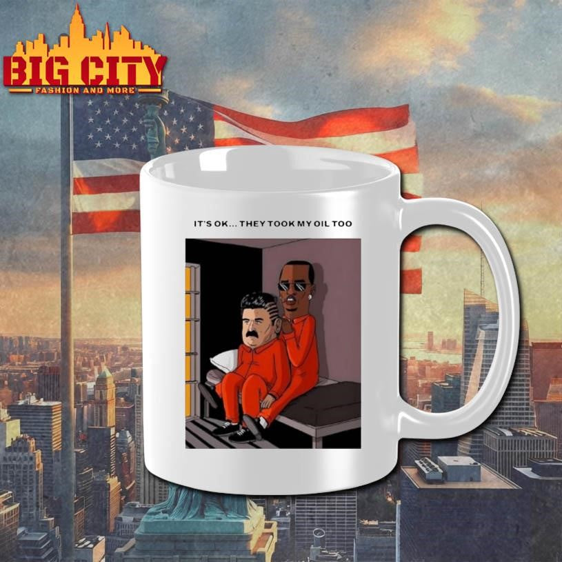 icolas Maduro And Diddy Captured Meme Caricature Shirt