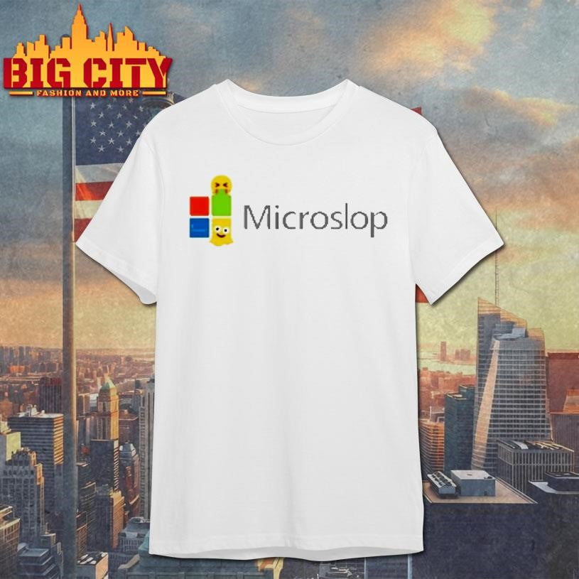 icroslop Logo Parody Shirt