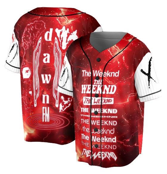 Dawn FM House Of Balloons The Weeknd Baseball Jersey T-Shirts, Hoodie, Sweatshirt | WearSparks.com (Image 2)