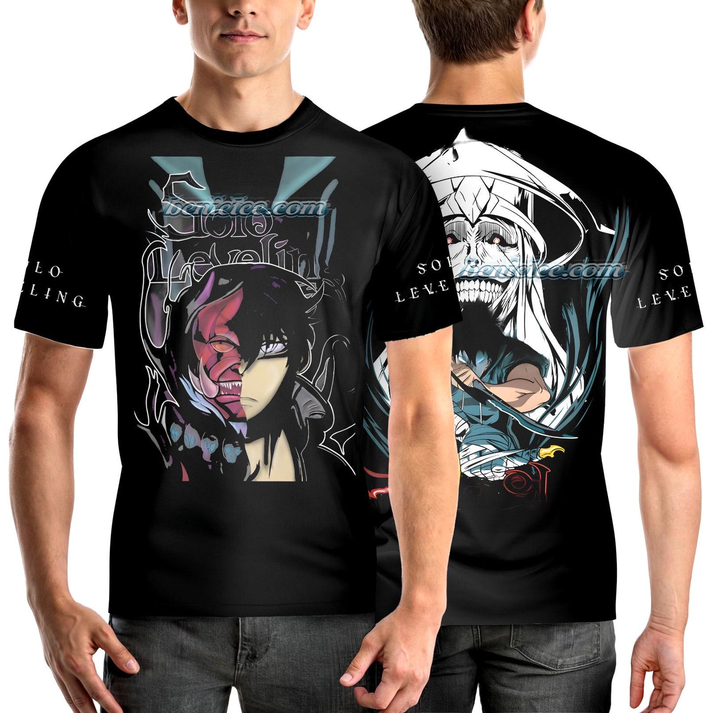 Solo Leveling T-Shirt 3D Hoodie, Sweatshirt | WearSparks.com (Image 1)