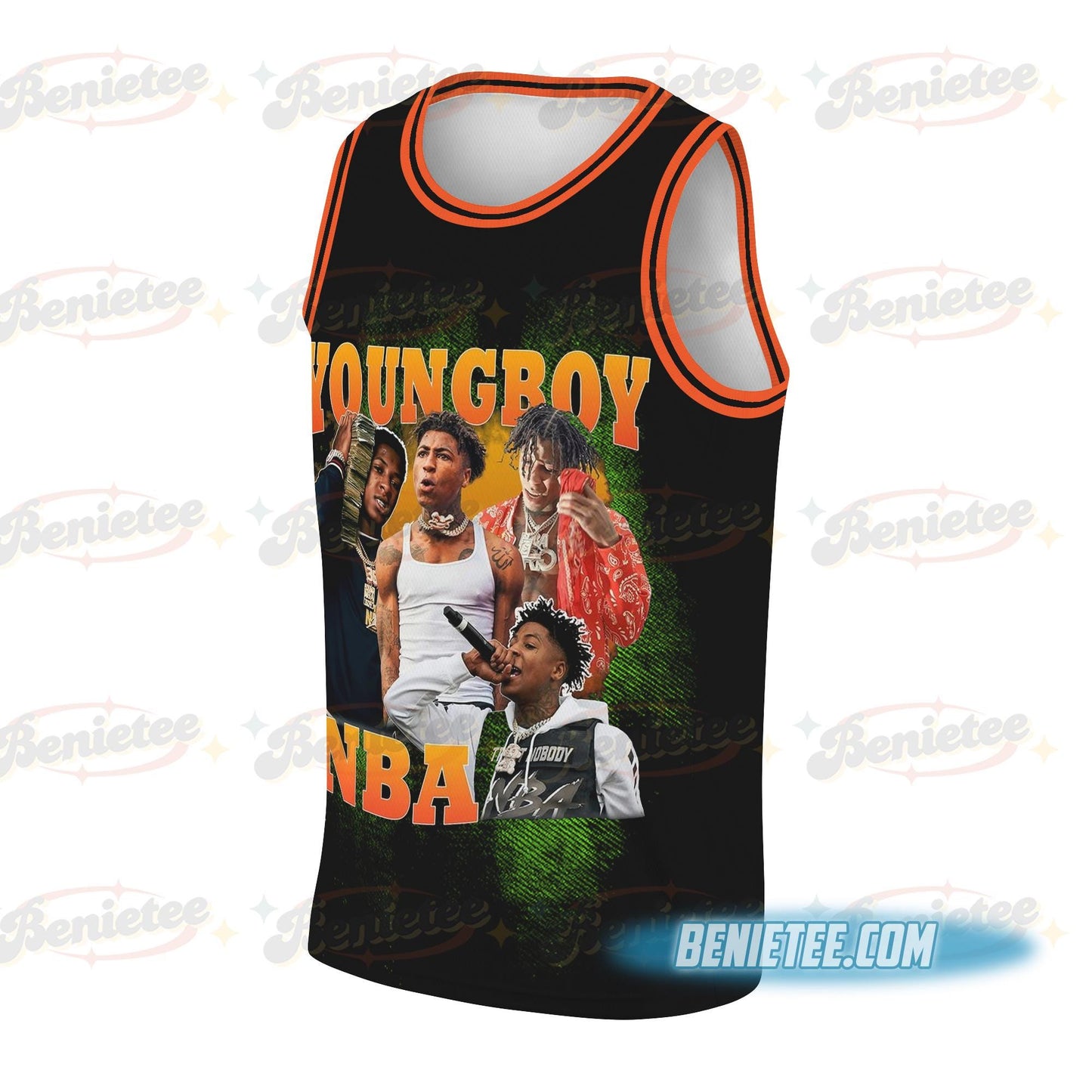 Limited NBA Youngboy Never Broke Again Jersey T-Shirts, Hoodie, Sweatshirt | WearSparks.com (Image 1)