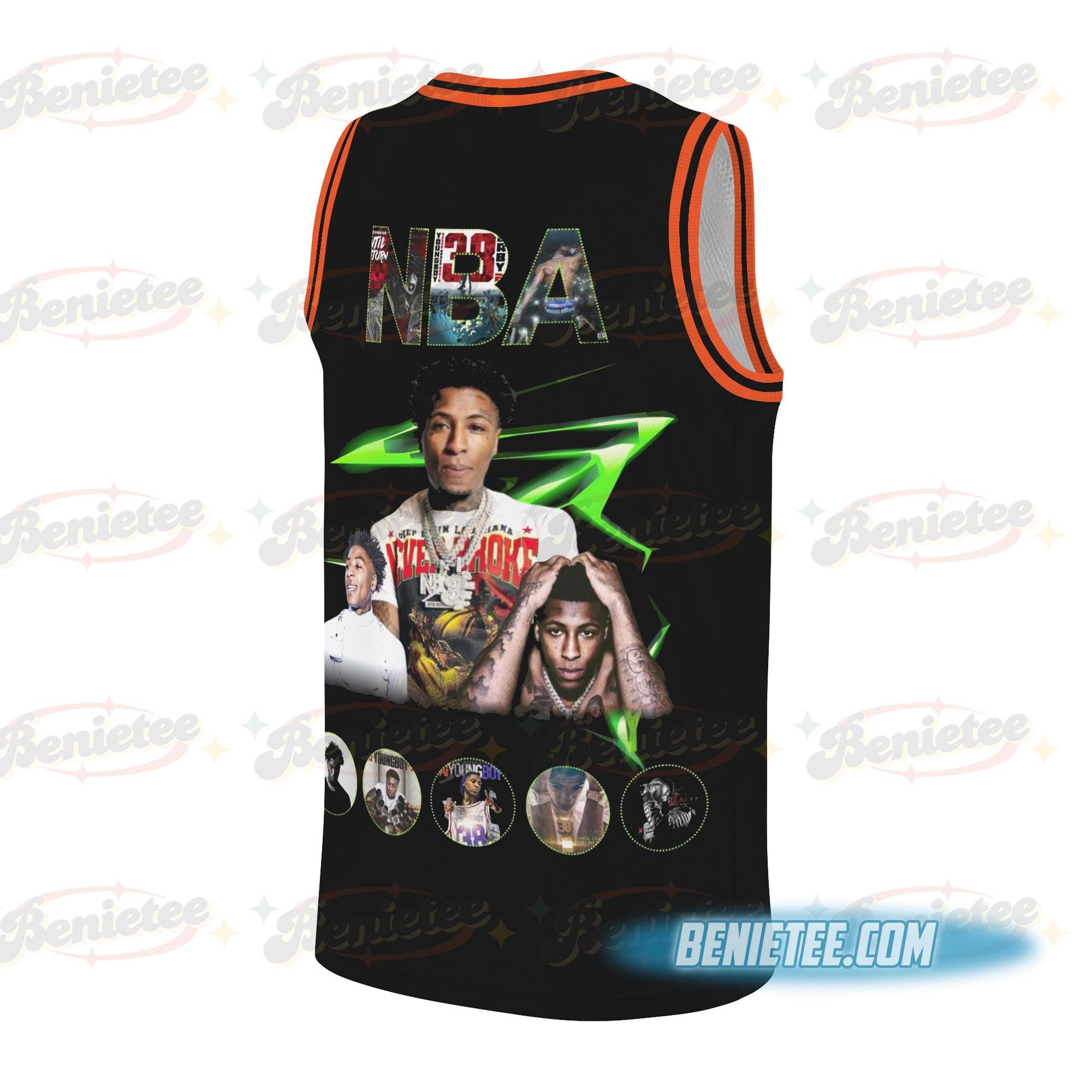 Limited NBA Youngboy Never Broke Again Jersey T-Shirts, Hoodie, Sweatshirt | WearSparks.com (Image 2)