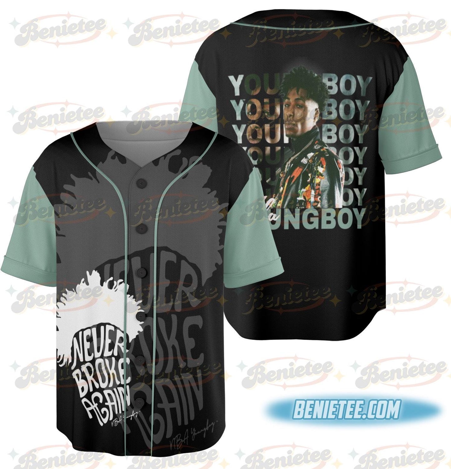 Vintage Youngboy Masa Tour Baseball Jersey, Rap Hip Hop Music Jersey T-Shirts, Hoodie, Sweatshirt | WearSparks.com (Image 2)