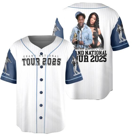 Vintage Kendrick Lamar and Sza Tour 2025 Jersey, Music Concert Jersey, Heavyweight Hoodie, Unisex Apparel, Gift... (Image 1)