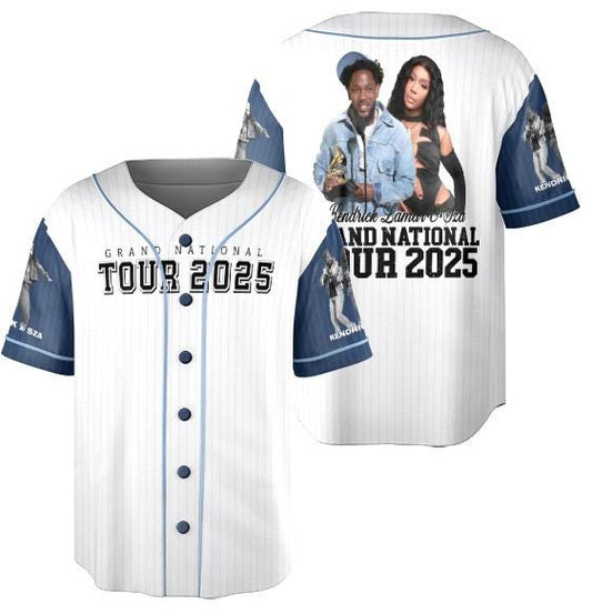Vintage Kendrick Lamar and Sza Tour 2025 Jersey, Music Concert Jersey, Heavyweight Hoodie, Unisex Apparel, Gift... (Image 1)