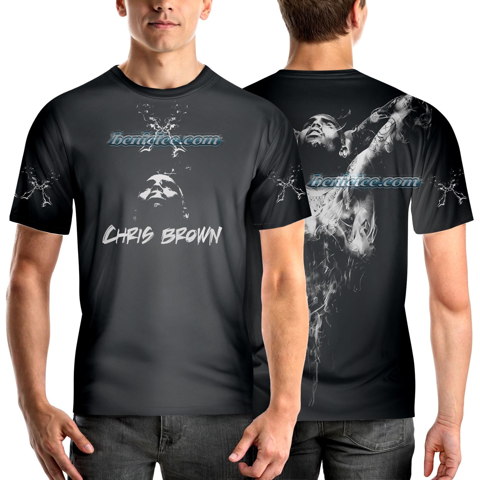 Rapper Chris Brown Breezy Bowl XX Tour Tee 3D Hoodie, Sweatshirt | WearSparks.com (Image 1)